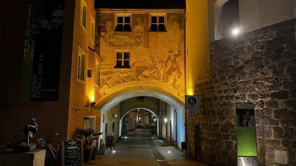 Апартаменты Wohnen Am Bach Haiming Экстерьер фото